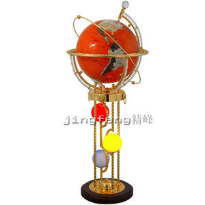 精峰自轉(zhuǎn)三燈地球儀 教學演示與風水鎮(zhèn)宅的多功能文化精品